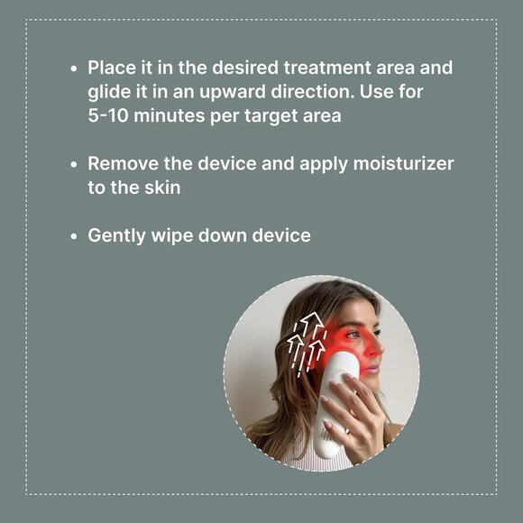 Skintific 7in1 LED Xtra Strength Wand Reduces Wrinkles Boosts Collagen & Elastin - Picture 8 of 16